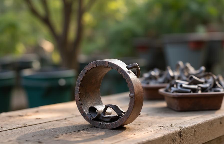 Sustainable metalwork project using recycled materials and eco-friendly processes